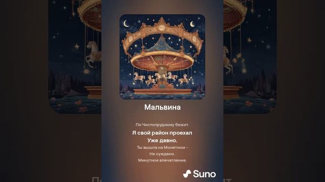 Suno (feat Алексей Коротин) - Мальвина (Female) кавер
