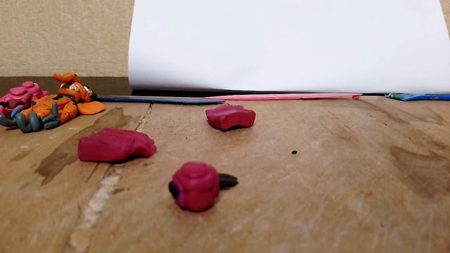 Аниматроник из пластилина продолжение