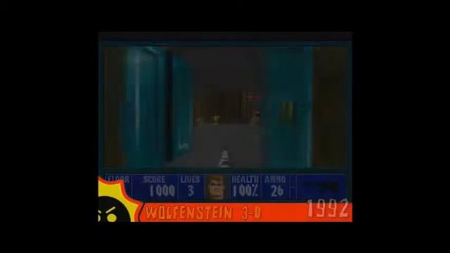 Wolfenstein 3D (1992) & Doom (1993)