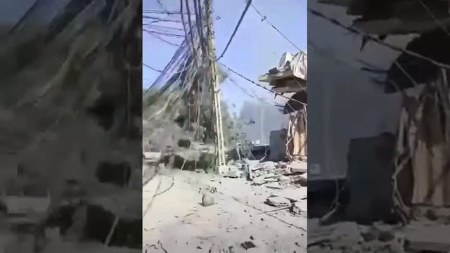 Город Сур в Ливане. "Израильские гуманисты" все, что видят превращают в Газу.