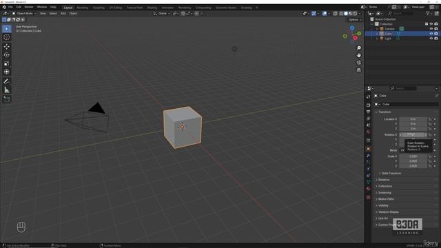 1 - Getting Started with Blender - 2 -3D Navigation and Shortcuts