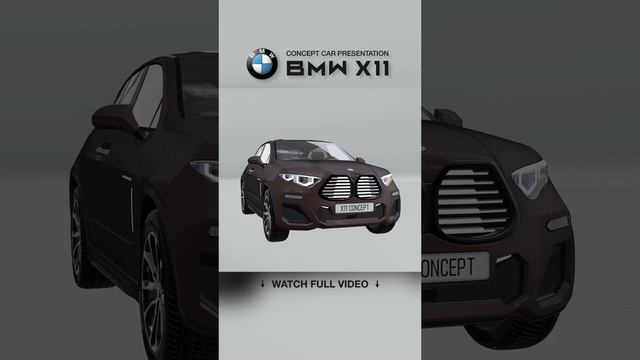 BMW X11 CONCEPT CAR BROWN BARK - SHORTS 4