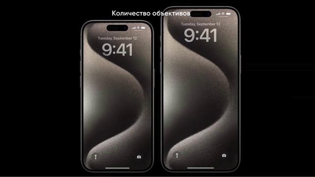Сравнение характеристик телефонов iPhone 15 Pro и iPhone 15 Pro Max»