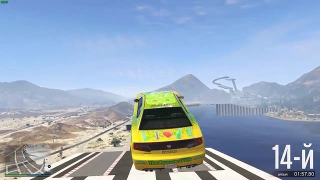 Меня толкают задиры!? I Гонки GTA Online