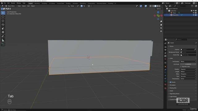 4 - Extrude Modes for Precise Modeling - 7 -Mesh Operations (JOIN and SEPARATE)