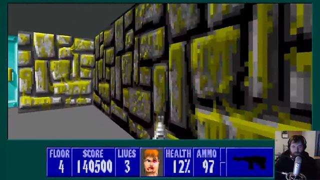 G-Man's Gaming - Wolfenstein 3D Part 6 - Larger Levels