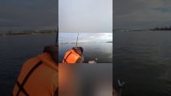 Енисей.Ловля хариуса с лодки в ноябре.