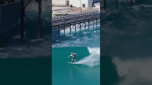 Skydiving Into A Wave