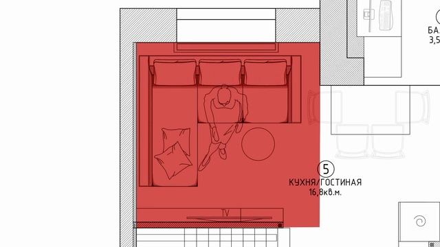 Обзор Квартиры Дизайнера Интерьера/ 36 м² + 18 м² для семьи из 4-х человек / Румтур по Квартире