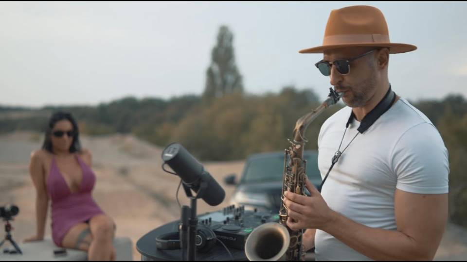 DJ & SAX SET I Afro house I Autumn Sunset Mix at Lom Velká I Czechia 2024