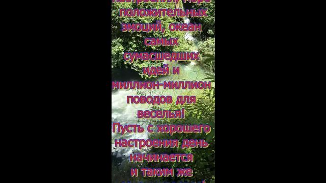 🔴 Желаю чудесного, радостного и хорошего настроения!
