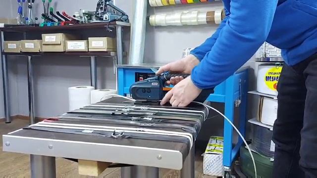 Стреппинг устройство аккумуляторное для ПП и ПЭТ лент