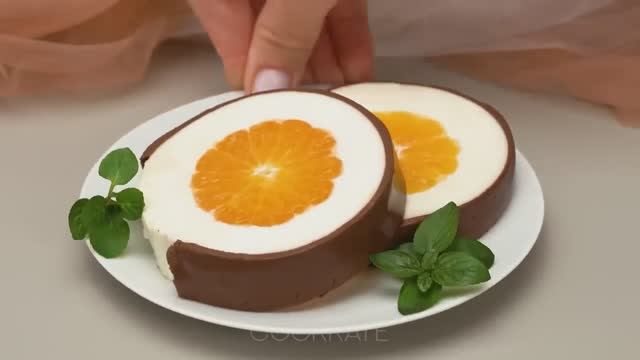 Новогодний десерт без выпечки, просто и очень вкусно и красиво!