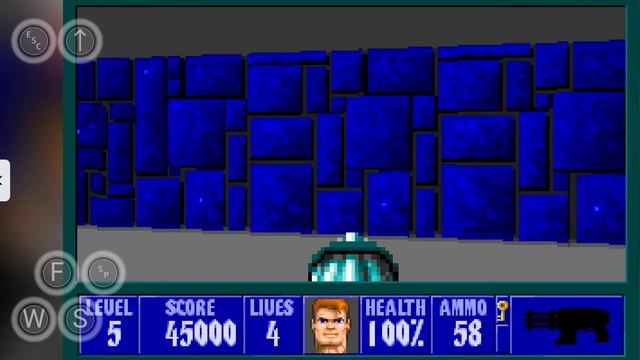 Прохождение Wolfenstein 3D часть 5#