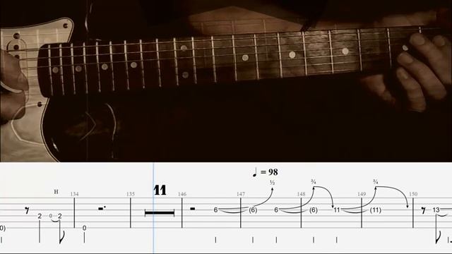 The Doors-When The Music's Over (tab,guitar cover)