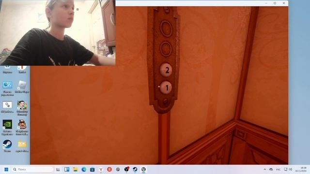 Играем в привет сосед или же просто в hello neighbor alpha 1 с Arino4ka ❤️🎀