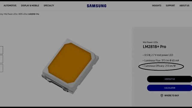 Отличие диодов Samsung 281b+, 281b+pro и 301b