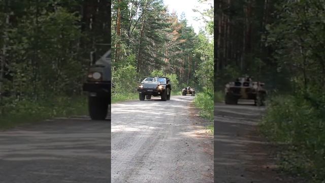 колонны идут на перехват