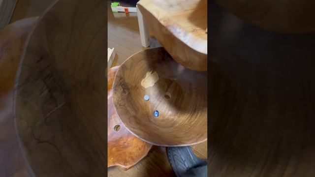 4 tunnel wooden marble run ① #marblerun #marblerunrace #marbleracefans