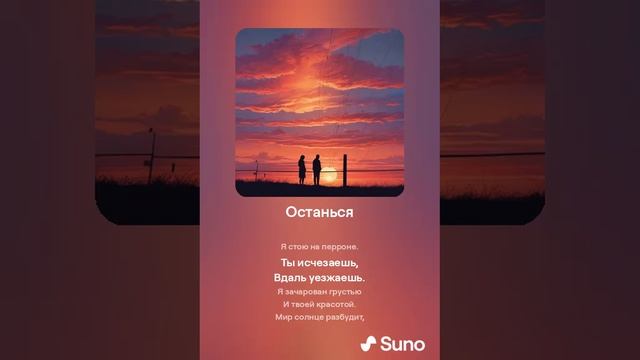 Suno (feat Алексей Коротин) - Останься (Female) кавер