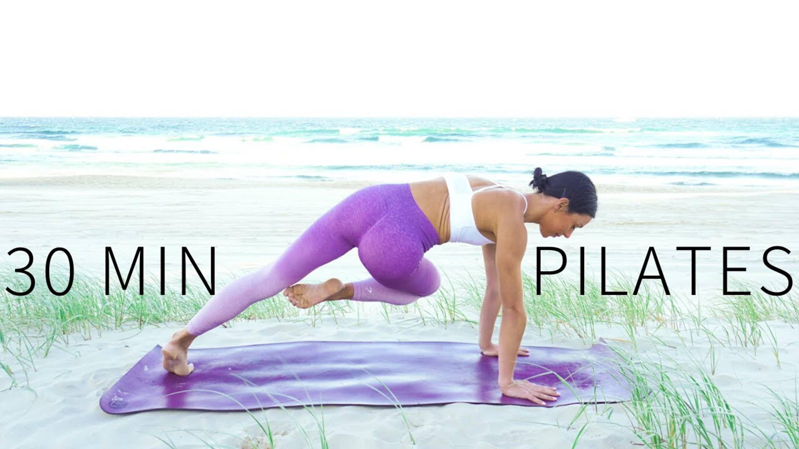30 MIN FULL BODY WORKOUT || Intermediate Mat Pilates - Move With Nicole