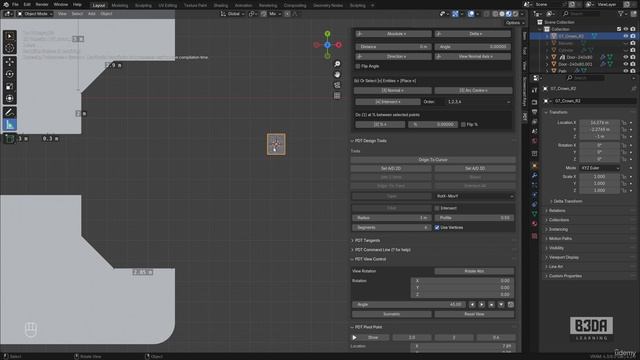 11 - Precise Modeling with Curves - 1 -Importing Images as a Reference