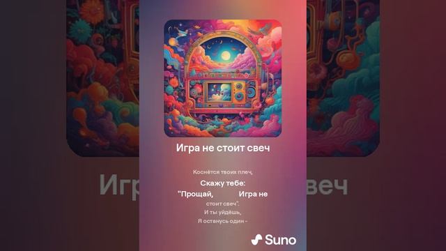 Suno (feat Алексей Коротин) - Игра не стоит свеч (Rock) кавер