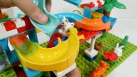 Marble Run ASMR Увлекательная игра «Конструктор» ☆ Marble Run - Дом, животные и киты