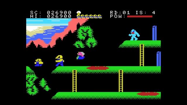 The Seven Adventures of Sinbad / シンドバッド７つの冒険 (MSX, 1986, Casio)