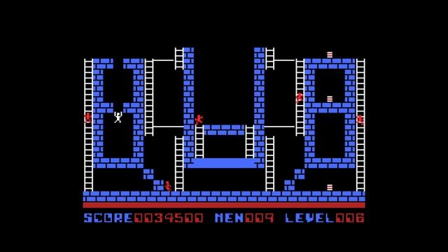 Lode Runner / ロードランナー (MSX, 1983, Broderbund Software | Doug Smith | Sony)
