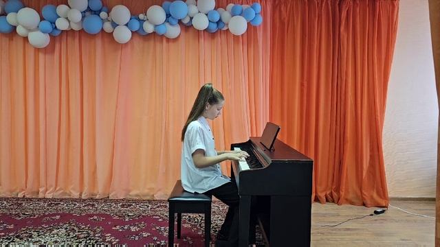 Кузьменкова Милана 10 лет, К. Черни Этюд 29