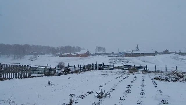 Крупненький снежок