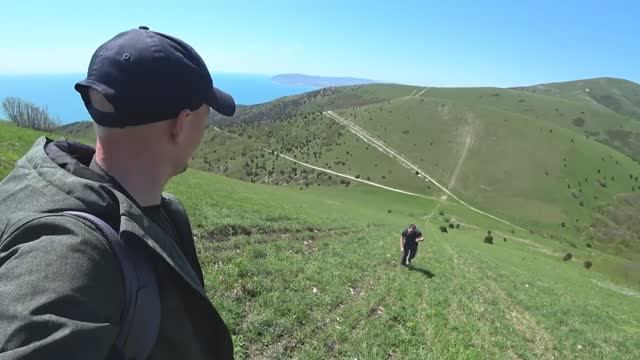 Шикарные виды без СМС и регистрации. Новороссийск - Кабардинка. Маркотхский хребет.