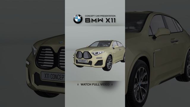 BMW X11 CONCEPT CAR YELLOW SAND - SHORTS 11