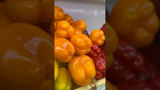 Сортовой перчик из теплицы