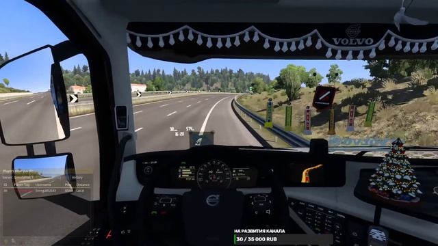 Euro Truck Simulator 2 ► Нарушаю все правила и получаю достижения. #ets2 - VTK RUSSIAN BEAR.