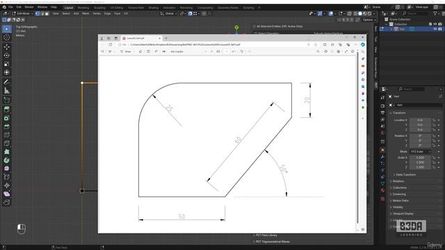 5 - CAD-like Modeling Tools - 3 -Using the Fillet and Chamfer