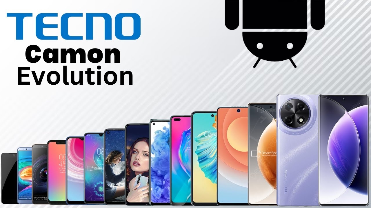 Эволюция серии Tecno Camon
