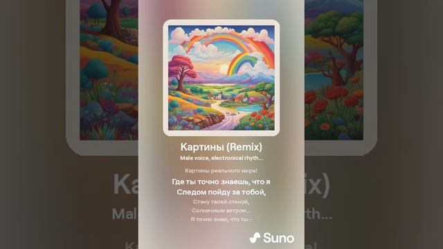 Suno (feat Алексей Коротин) - Картины (Dance remix) кавер