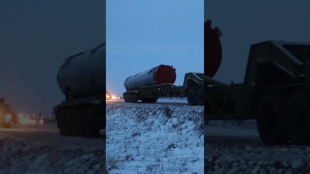 гиперзвуковая Авангард транспортировка