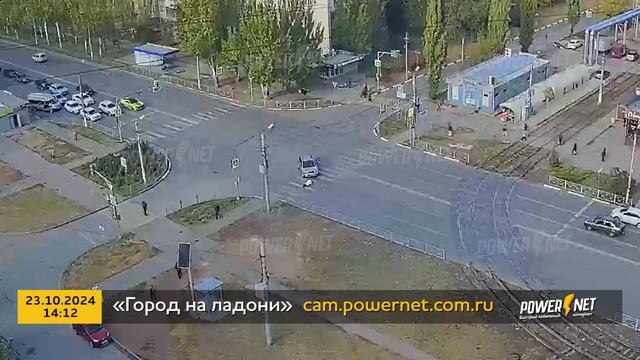 ДТП (сбит пешеход г. Волжский) пр. Ленина - ул. Академика Королёва 23-10-2023 14-12