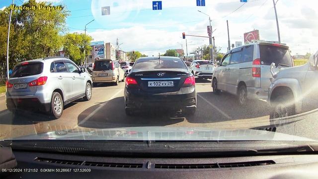 Едем по Благовещенску (12. 06. 2024)#travel.