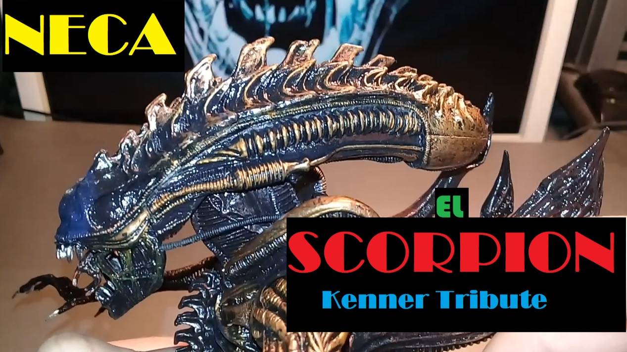 Review! 2018 Neca Scorpion Alien, Kenner Tribute, Series 13!