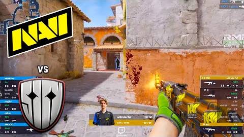 NaVi vs SINNERS - Perfect World Shanghai Major 2024 Europe RMR A - ЛУЧШИЕ МОМЕНТЫ CS2 |