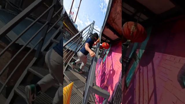 Spiderman caught the thief