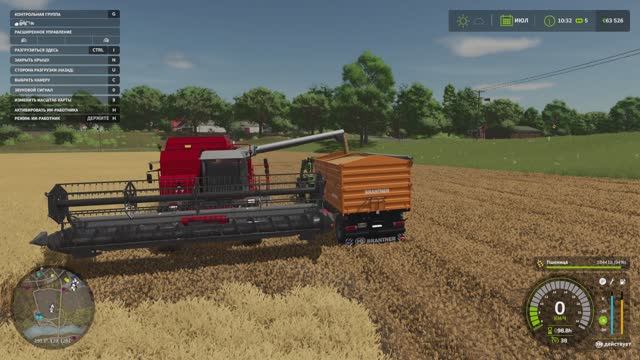 Farming Simulator 25 - Среди золота пшеничного поля