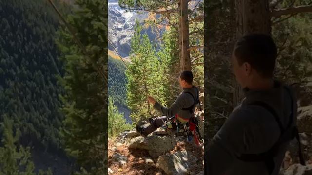 Качели в горах