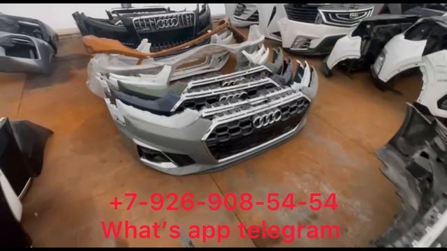 Бампер передний Audi A6 C7 S-line 2014 2015 2016 2017 2018 целый без трещин доставка СНГ отправка