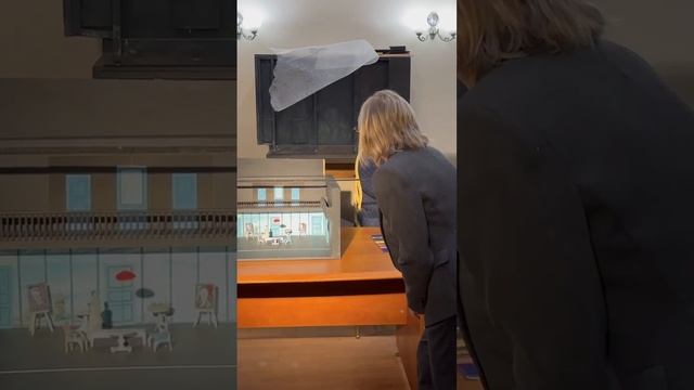 Приёмка макета декораций и костюмов спектакля «Бог резни».