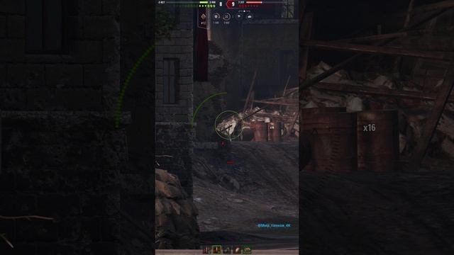 GPT-166 #wot #worldoftanks #миртанков #4kvideo